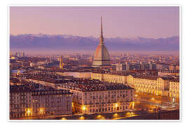 Wall print View of Turin - Patrick Lohmüller