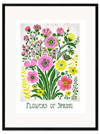 Framed art print Flowers of Spring - Taika Tori