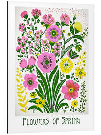 Magnettafel Flowers of Spring