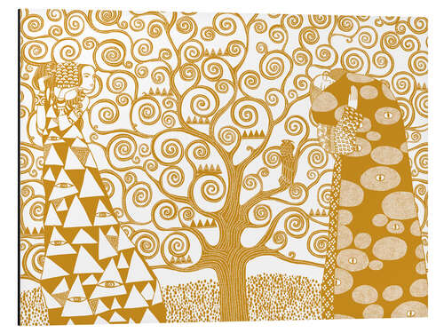 Cuadro de aluminio Tree of life
