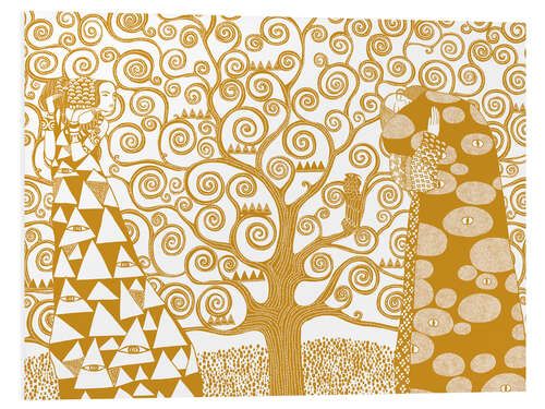 Quadro em PVC Tree of life