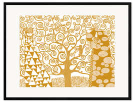 Impression artistique encadrée Tree of life