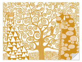Selvklæbende plakat Tree of life