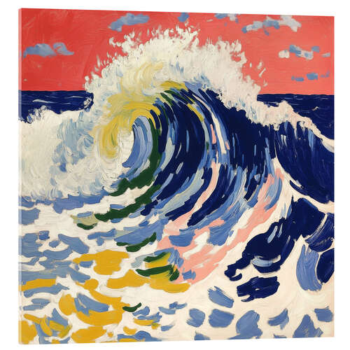 Akrylglastavla Wave
