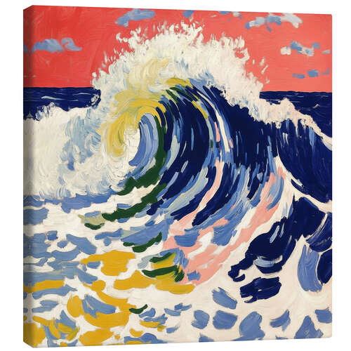 Tableau sur toile Wave