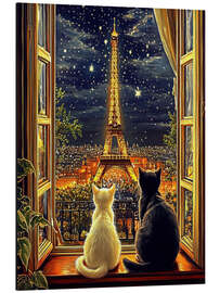 Tableau en aluminium Romantic date