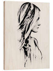 Holzbild Charlie - Denny Stoekenbroek