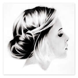 Wall print Dreamgirl - Denny Stoekenbroek