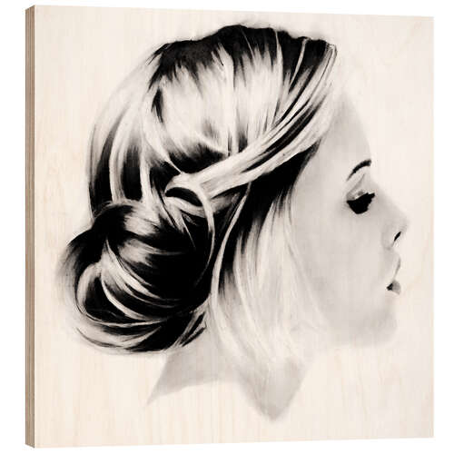 Wood print Dreamgirl