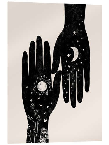 Akryylilasitaulu Yin Yang