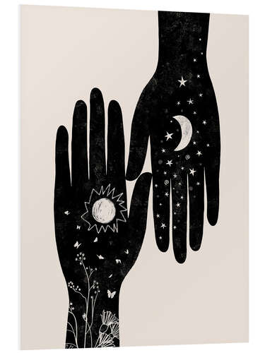 Quadro em PVC Yin Yang