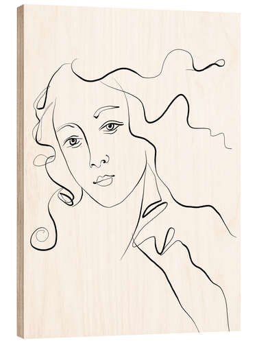Tableau en bois Venus