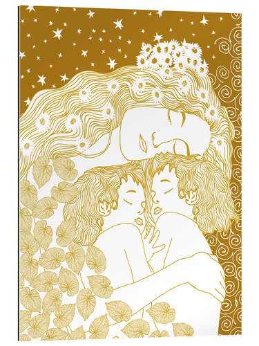 Galleritryck Klimt, Harmony in Gold