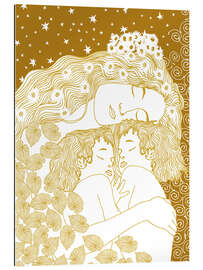Galleritryck Klimt, Harmony in Gold