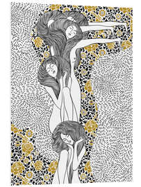 Hartschaumbild Der Triumph der Schönheit