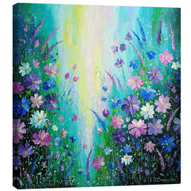 Lienzo Dance of the morning flowers - Olha Darchuk