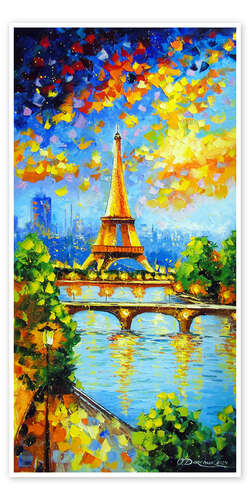 Plakat Love in Paris