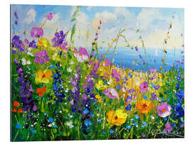 Galleriprint Wildflowers by the sea