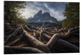 Quadro em acrílico Rooted in the Dolomites - Martin Podt