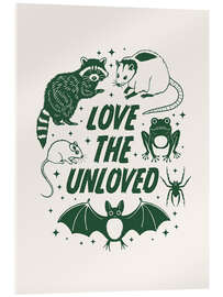 Acrylglasbild Love the unloved - Emanuela Carratoni