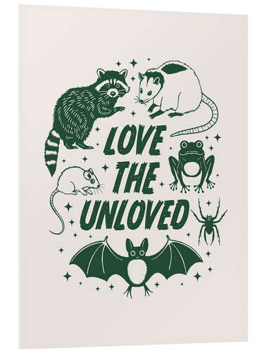 Quadro em PVC Love the unloved