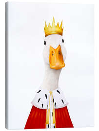 Canvas print King duck