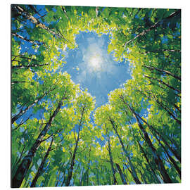 Tableau en aluminium Bright Hope - DejaReve