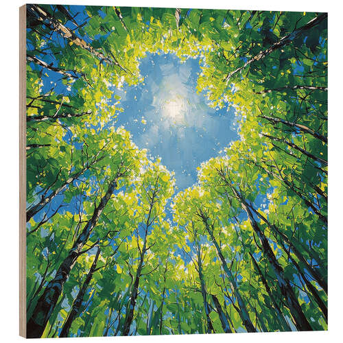 Cuadro de madera Bright Hope
