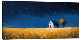 Lienzo Starry night in a field - DejaReve
