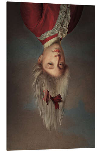Akrylbilde Upside Down Boy