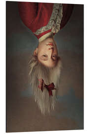 Tableau en aluminium Upside Down Boy - Jonas Loose