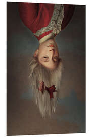 Foam board print Upside Down Boy