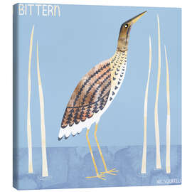 Canvas print Bittern - Nic Squirrell