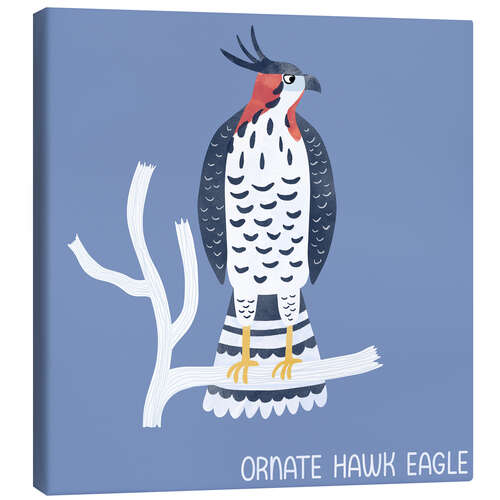 Tableau sur toile Ornate Hawk Eagle
