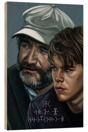 Tableau en bois Good Will Hunting - Dmitry Belov