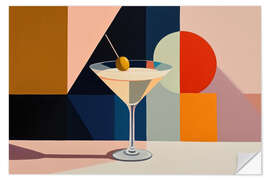 Adesivo murale Cocktail Hour Glamour - Felipe Hora