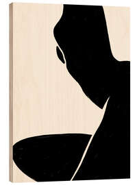 Wood print Body Lines - treechild