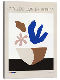 Canvas print Collection De Fleurs No 3 - treechild