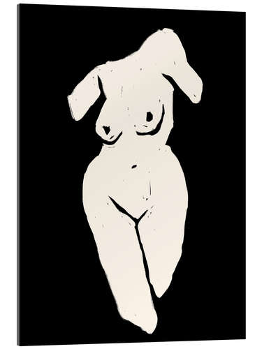 Tableau en verre acrylique Female Corpus