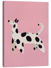 Tableau sur toile Funky Dog - treechild