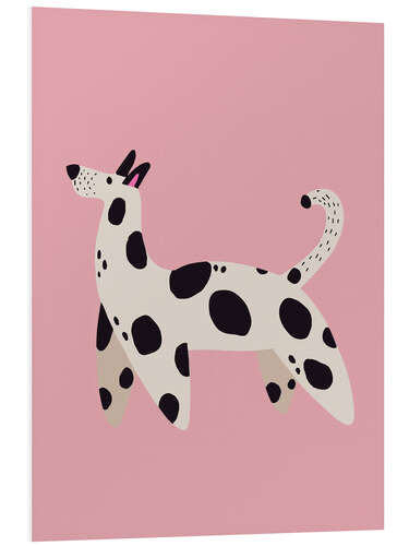 Quadro em PVC Funky Dog