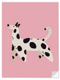 Wandsticker Funky Dog