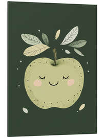 Alubild Apfel