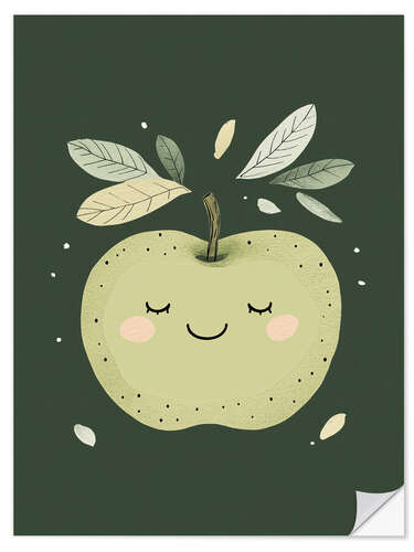 Vinilo para la pared Apple
