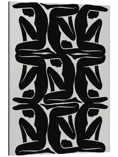 Aluminium print Delicate Line No 37