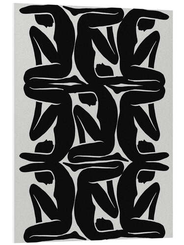 Foam board print Delicate Line No 37
