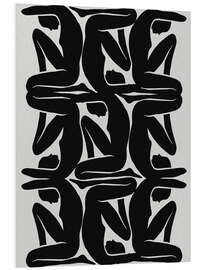 Foam board print Delicate Line No 37 - treechild