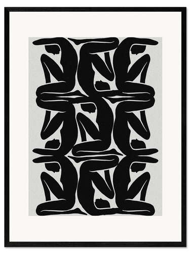 Framed art print Delicate Line No 37