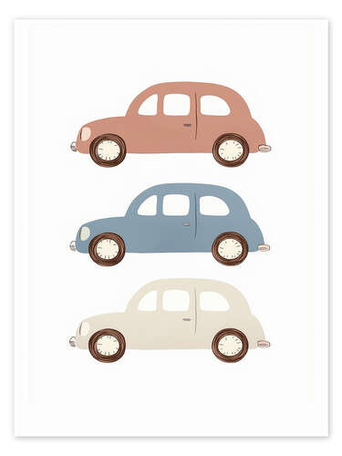 Poster Vintage cars