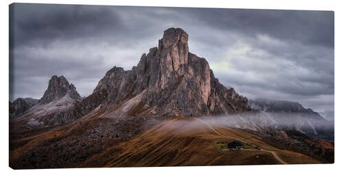 Canvas print Moody Giau-Mount, Apls